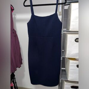 Women’s business casual navy dress